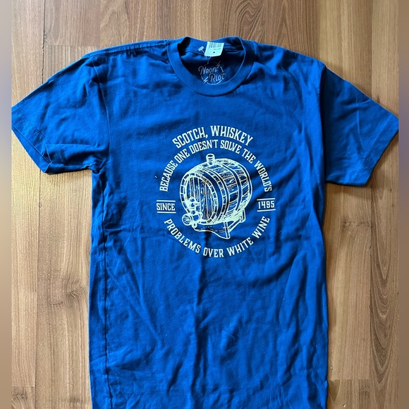 Scotch Whiskey Neon Riot T-shirt NWT New Boxed Lunch size XS - Picture 2 of 4